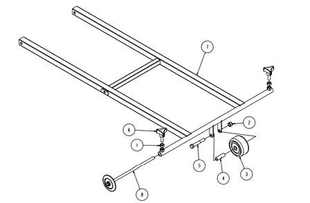 Section 23 Diagram and Parts List for MK-4020KB 167420-20 MK Diamond Concrete Saw